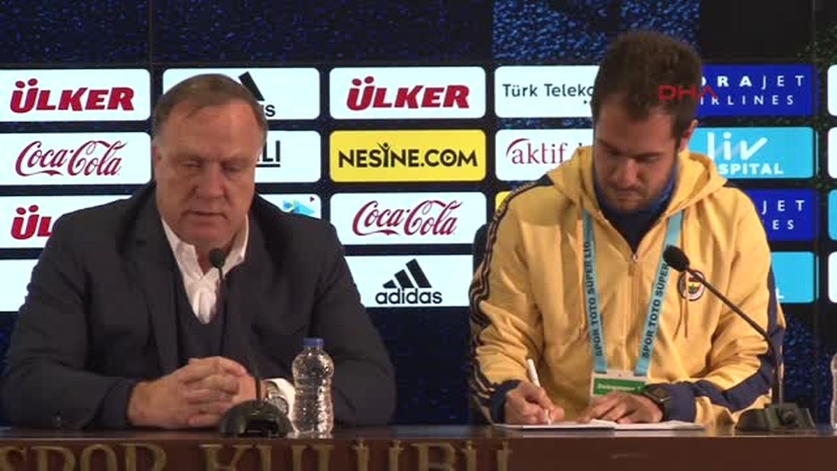 Fenerbahçe Teknik Direktörü Advocaat Bu Akşam Şans Bizimleydi