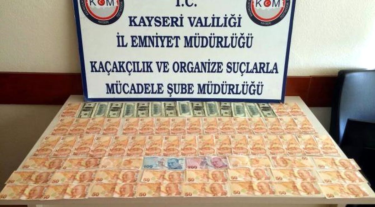 Kayseri\'de Sahte Para Operasyonu