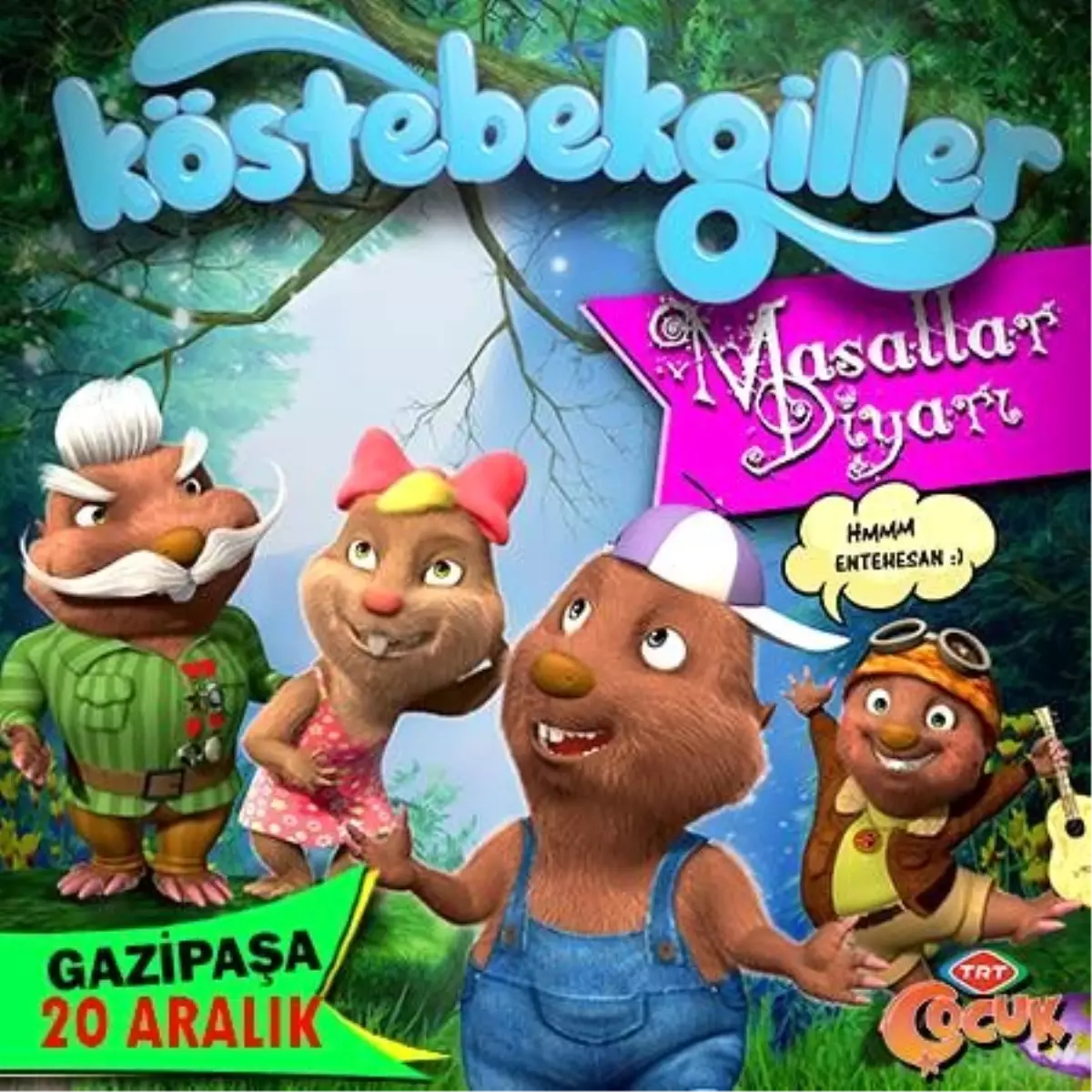 Köstebekgiller Masal Diyarı - Gazipaşa