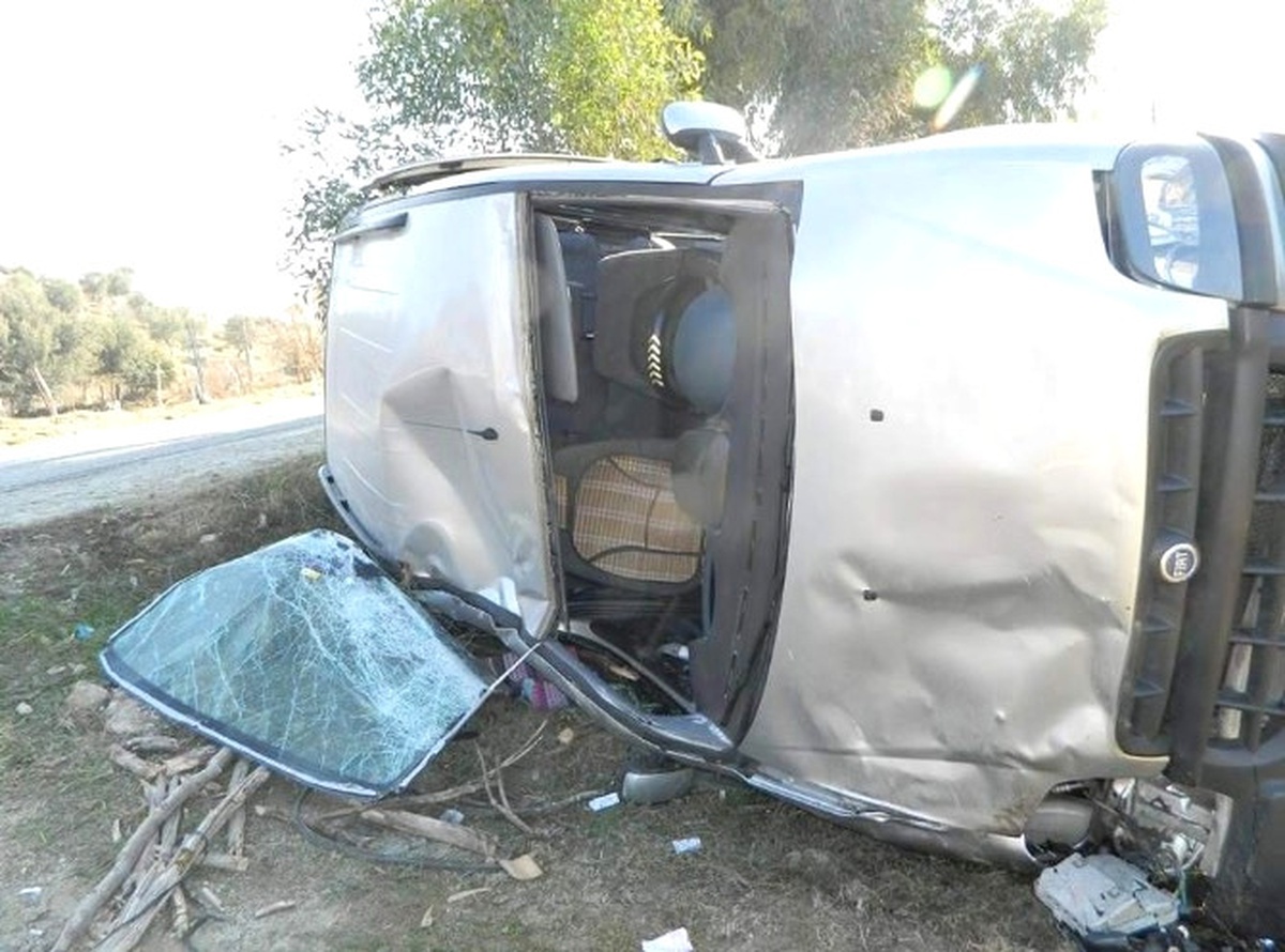 Motosikletliyi Kurtardı, Kendisi Kaza Yaptı