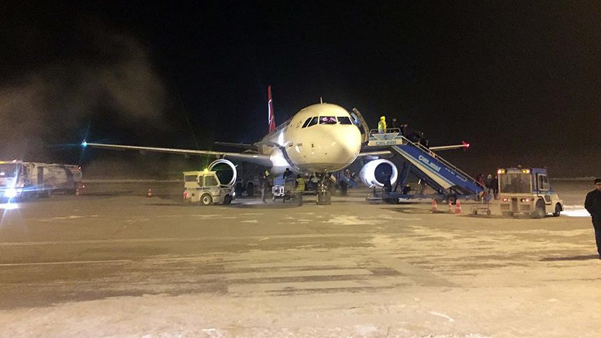 Sisli Havada Uçaklar Erzurum\'a İnebilecek