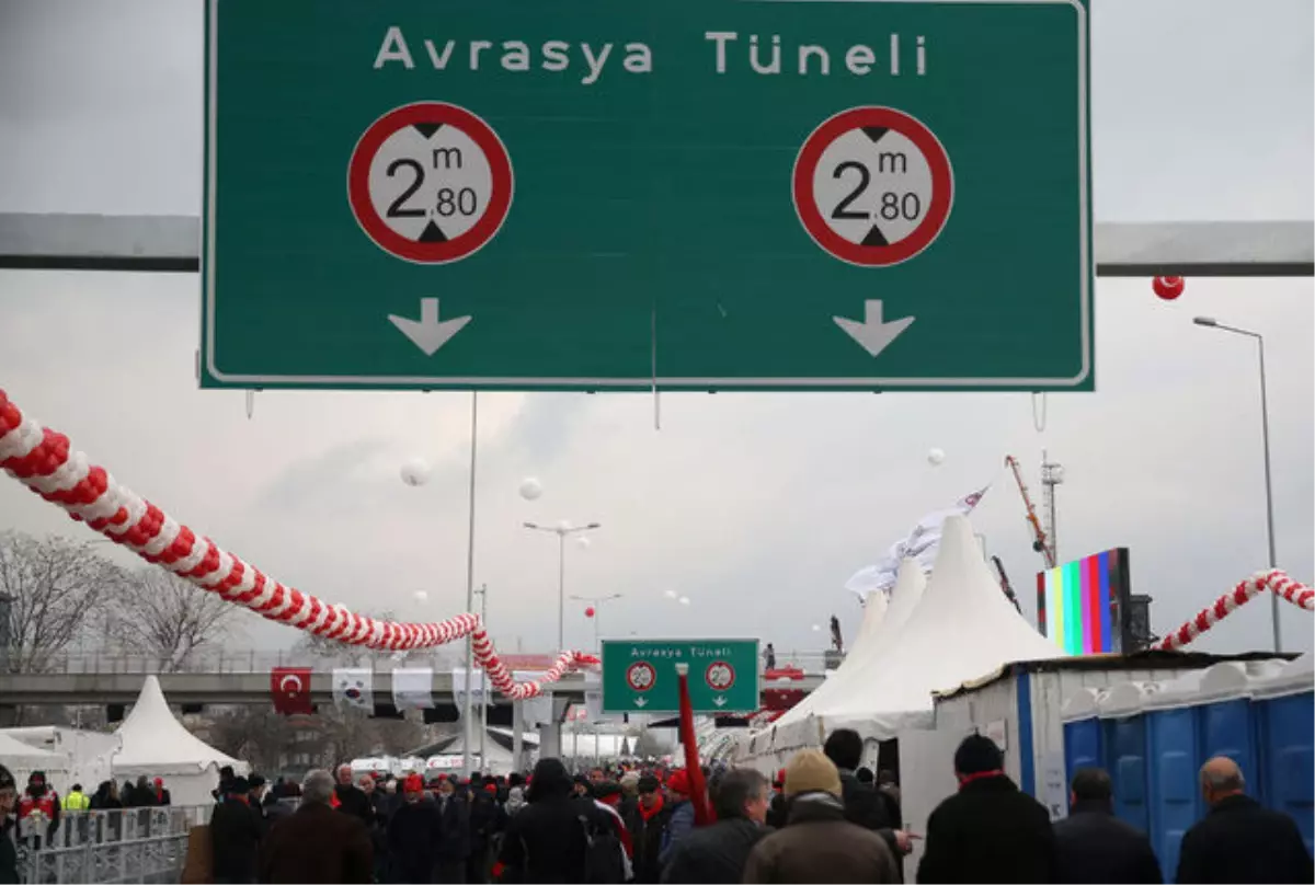 Tarihi Gün! Abdulhamid\'in Hayali Gerçek Oldu, Avrasya Tüneli Açıldı