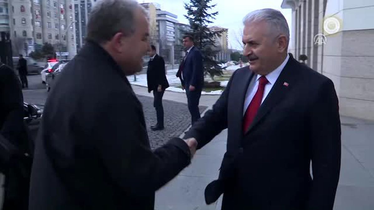 Başbakan Yıldırım\'ın Malta Temsilciler Meclisi Başkanı Farrugia Görüşmesi