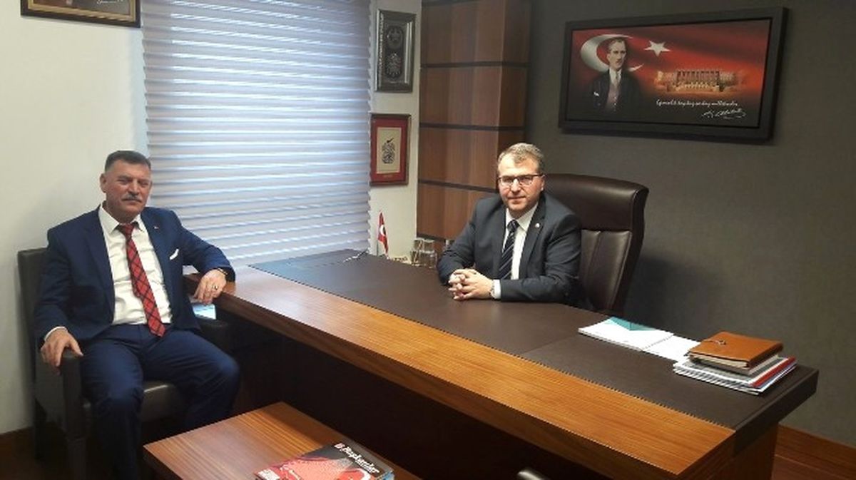 Başkan Duymuş Milletvekili Eldemir\'i Ziyaret Etti