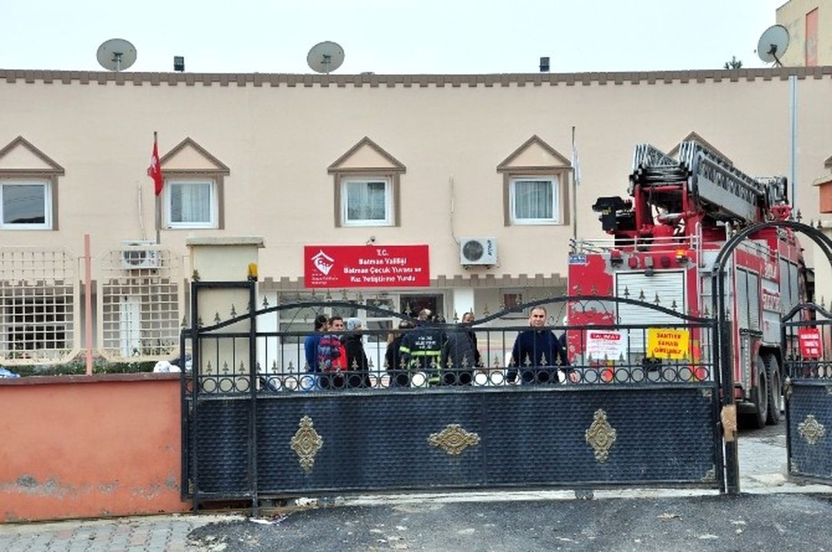 Çocuk Yuvasında Yangın Paniği