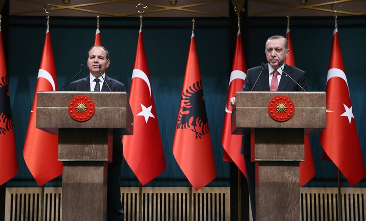 Erdoğan-Nishani Ortak Basın Toplantısı