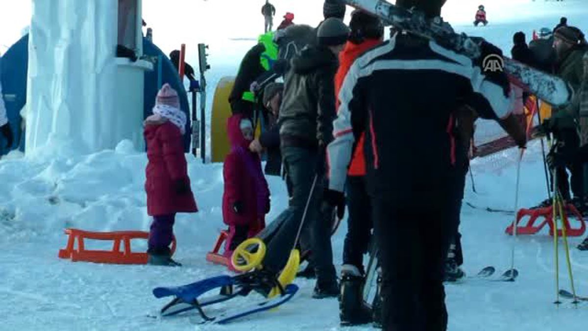 Erzurum\'da Kayak Merkezlerindeki Gondol ve Liftlerin Bilet Fiyatları Belirlendi