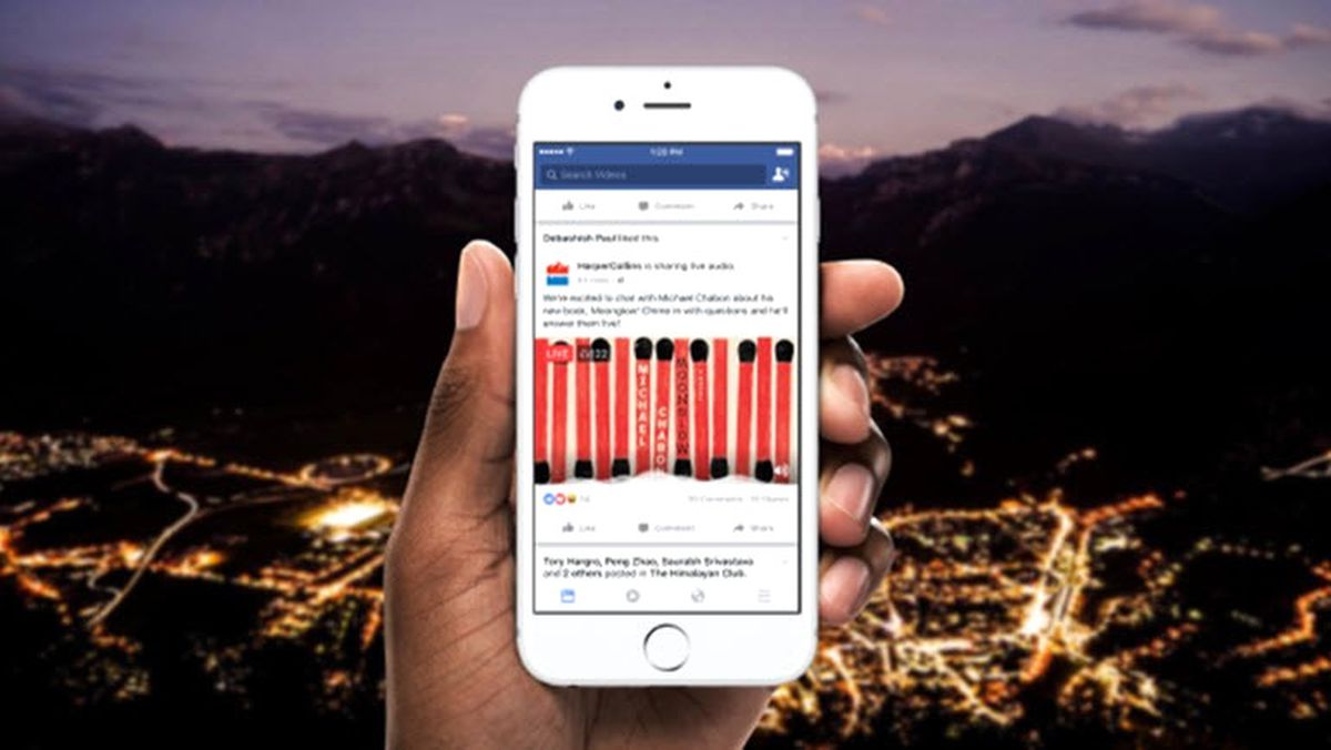 Facebook Live Audio Hazır!