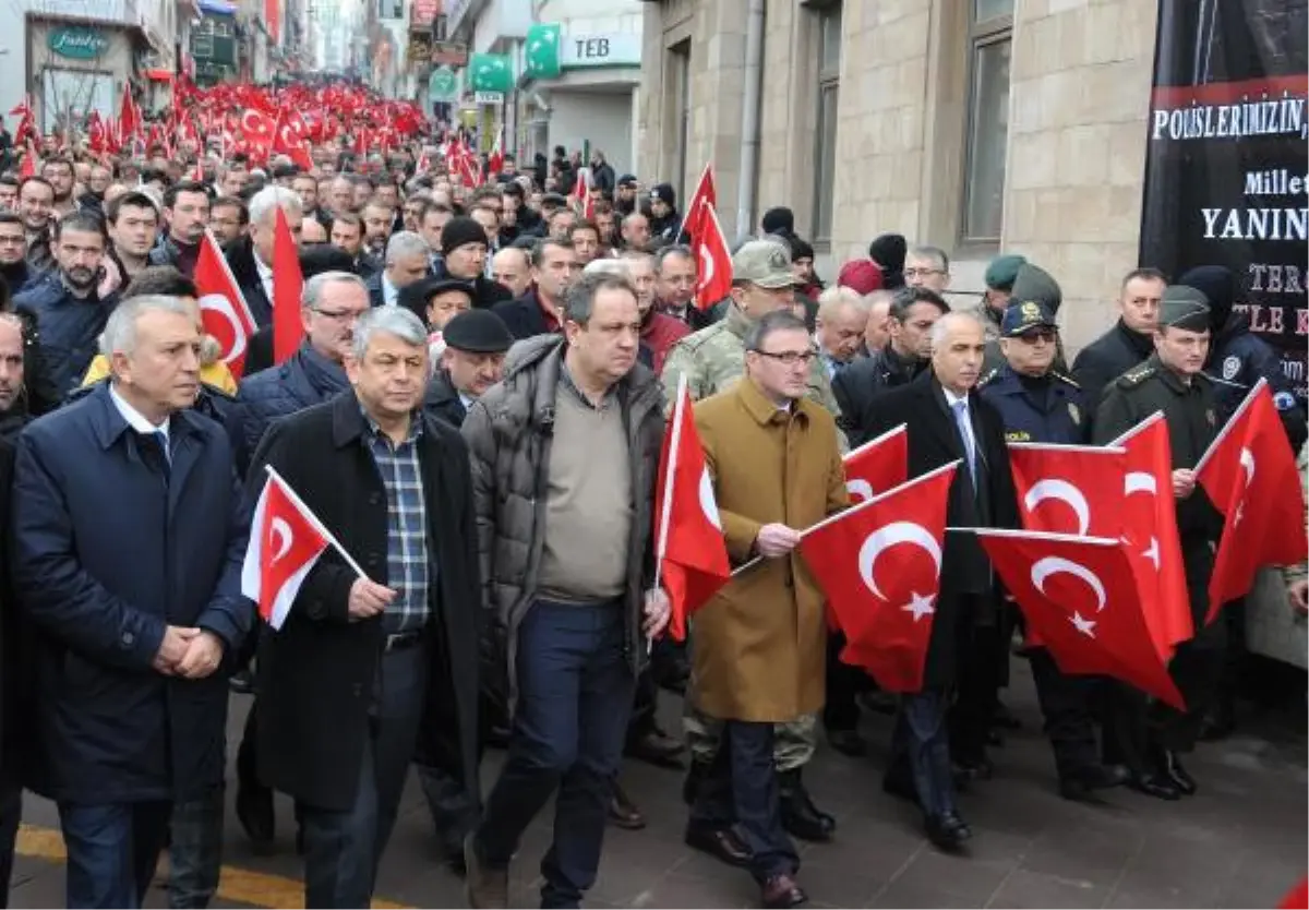 Giresun Teröre Karşı Yürüdü