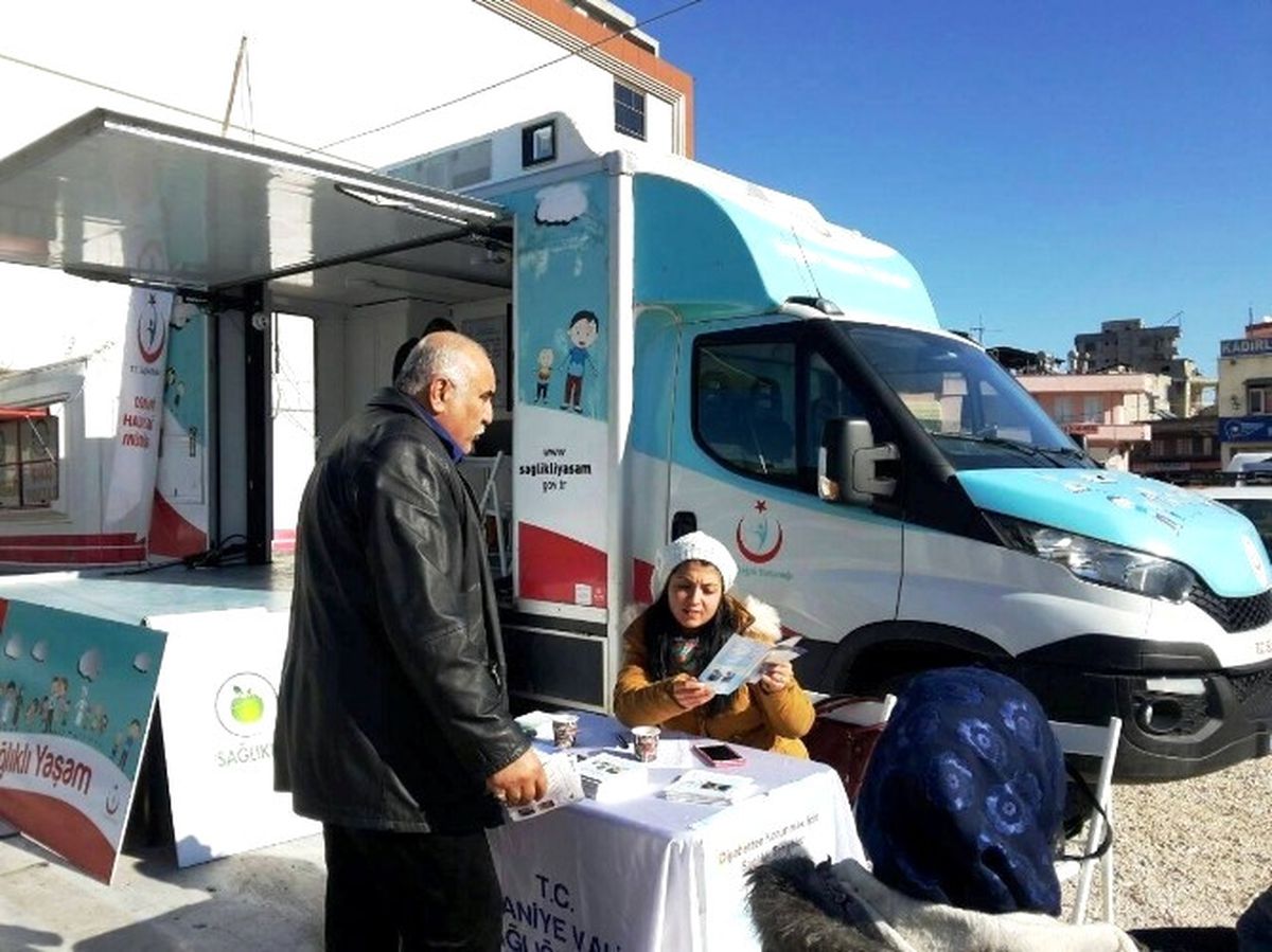 İlçelerde Sağlık Taraması Yapıldı