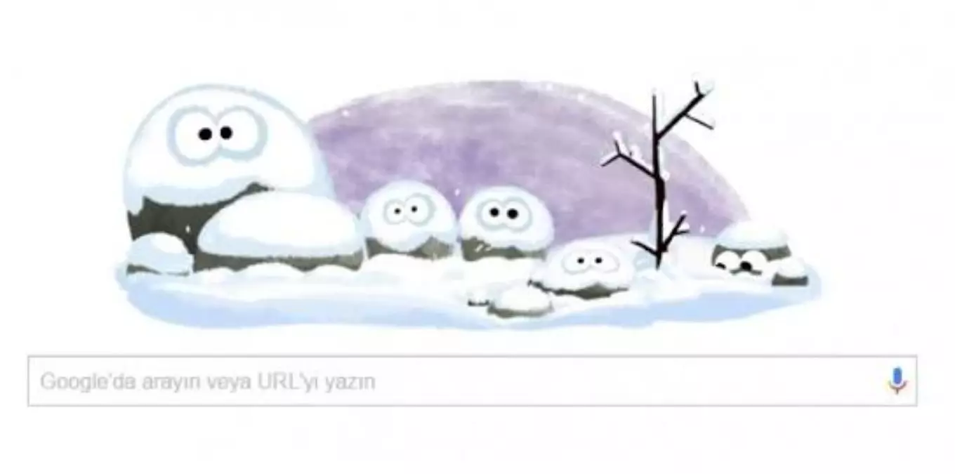 Ilk Kış Günü Doodle Yapıldı