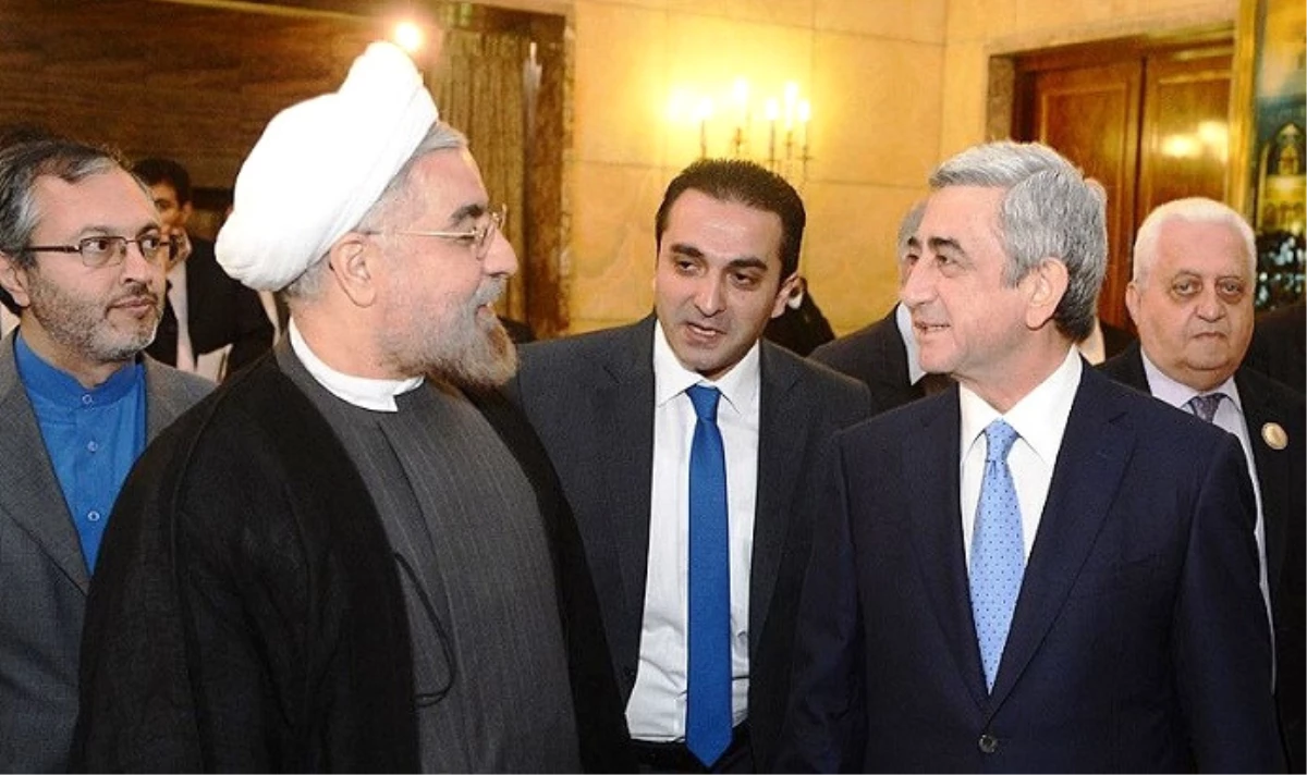 İran Cumhurbaşkanı Ruhani Ermenistan\'da