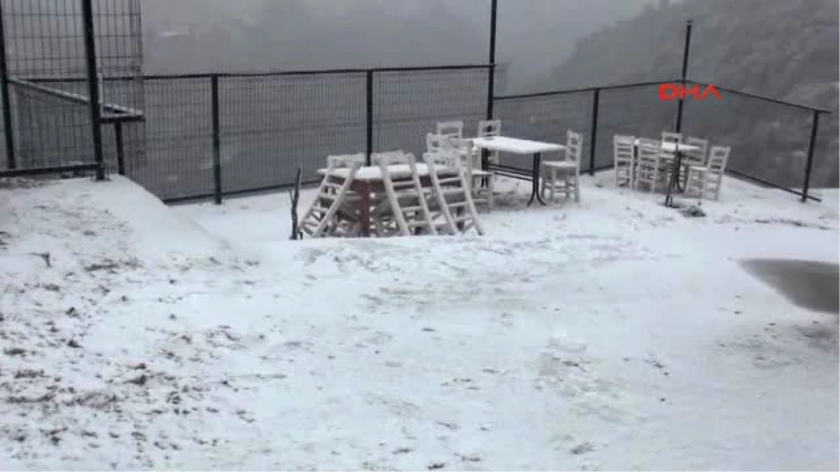 Mersin\'e Kar Yağdı