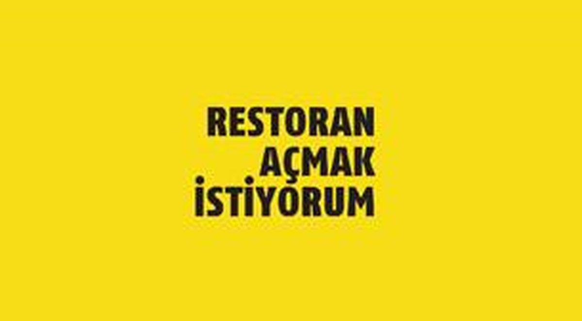 Restoran Açmak İstiyorum