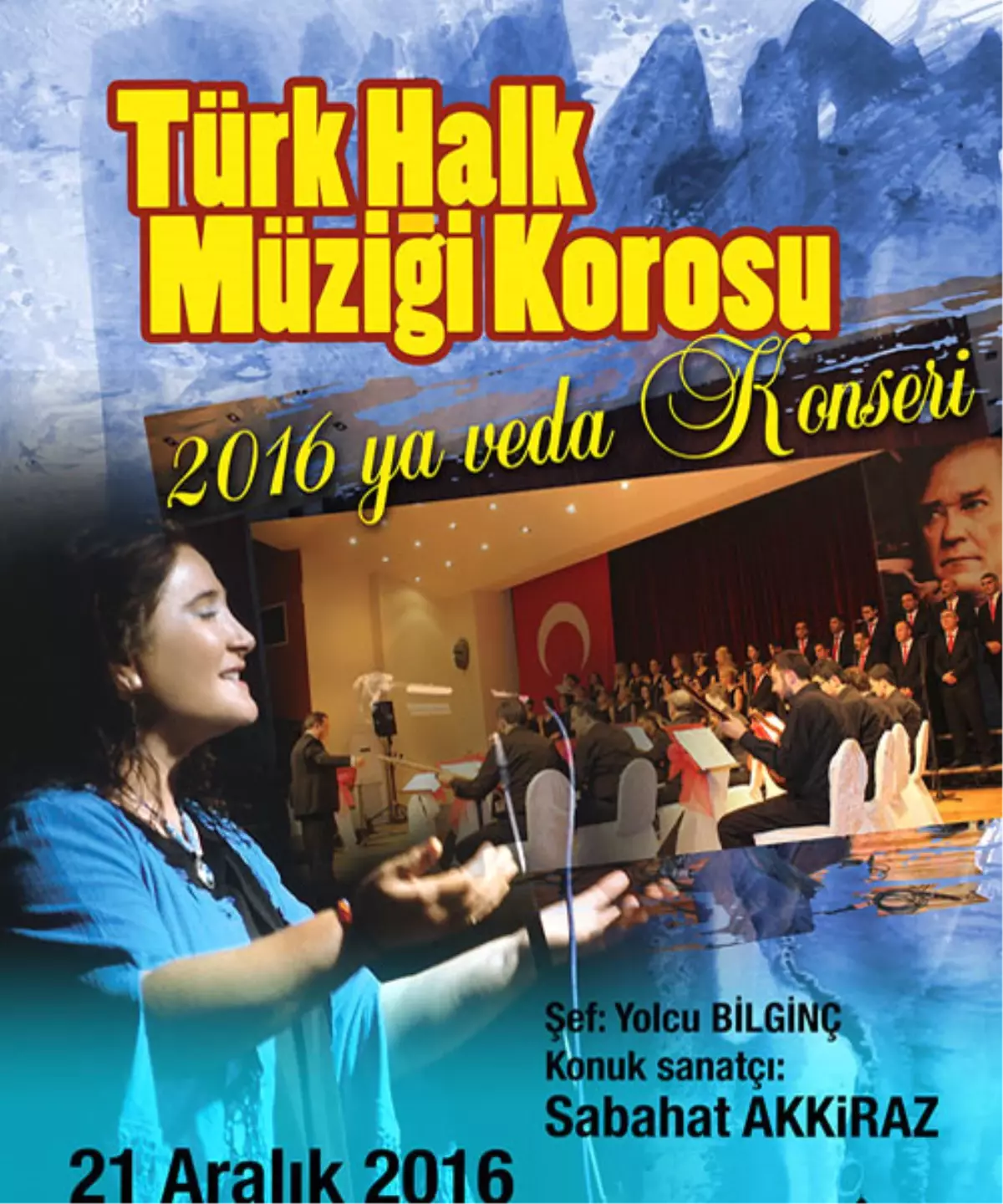 Türk Halk Müziği Korosu - 2016\'ya Veda Konseri