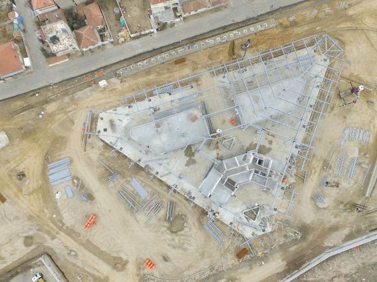 Alaşehir\'in Otobüs Terminali Çalışmaları Devam Ediyor