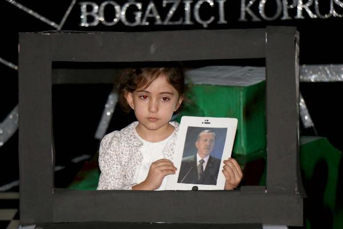 Anaokulu Öğrencileri 15 Temmuz\'u Sahneledi