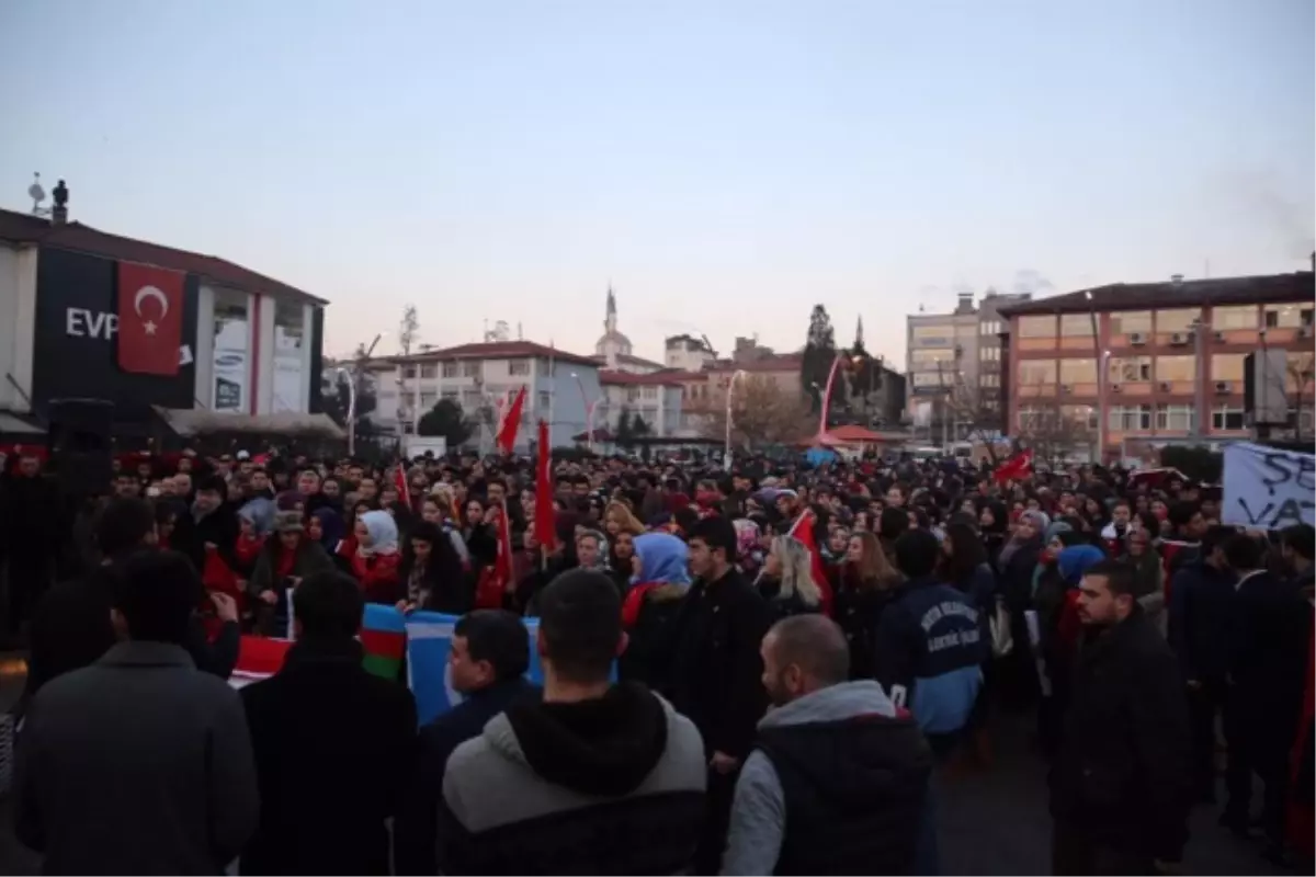 Bartın\'da "Şehitlere Saygı, Teröre Lanet" Yürüyüşü