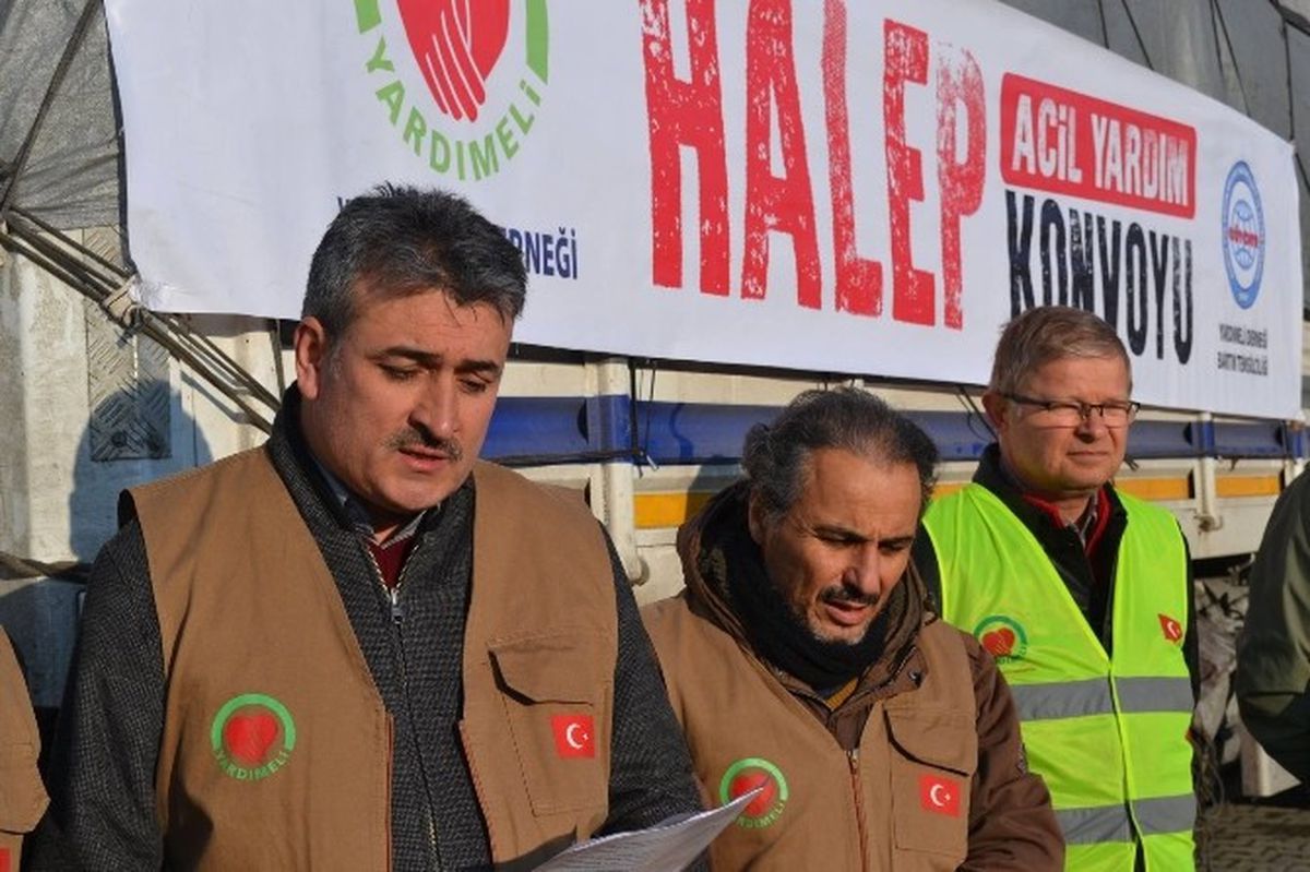Bartın\'dan Halep\'e 1 Tır Dolusu Yardım