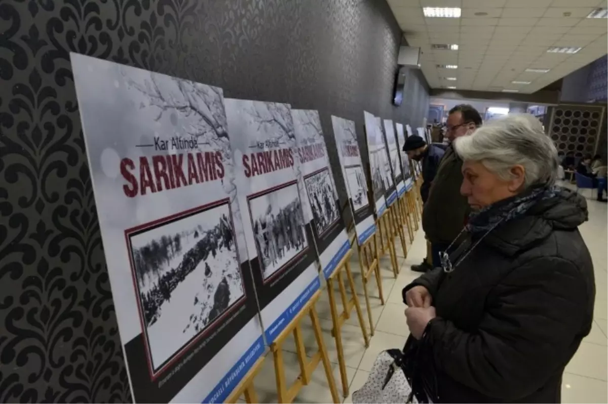 Bir Beyaz Hüzün Sarıkamış\' Fotoğraf Sergisine Gebzelilerden Yoğun İlgi