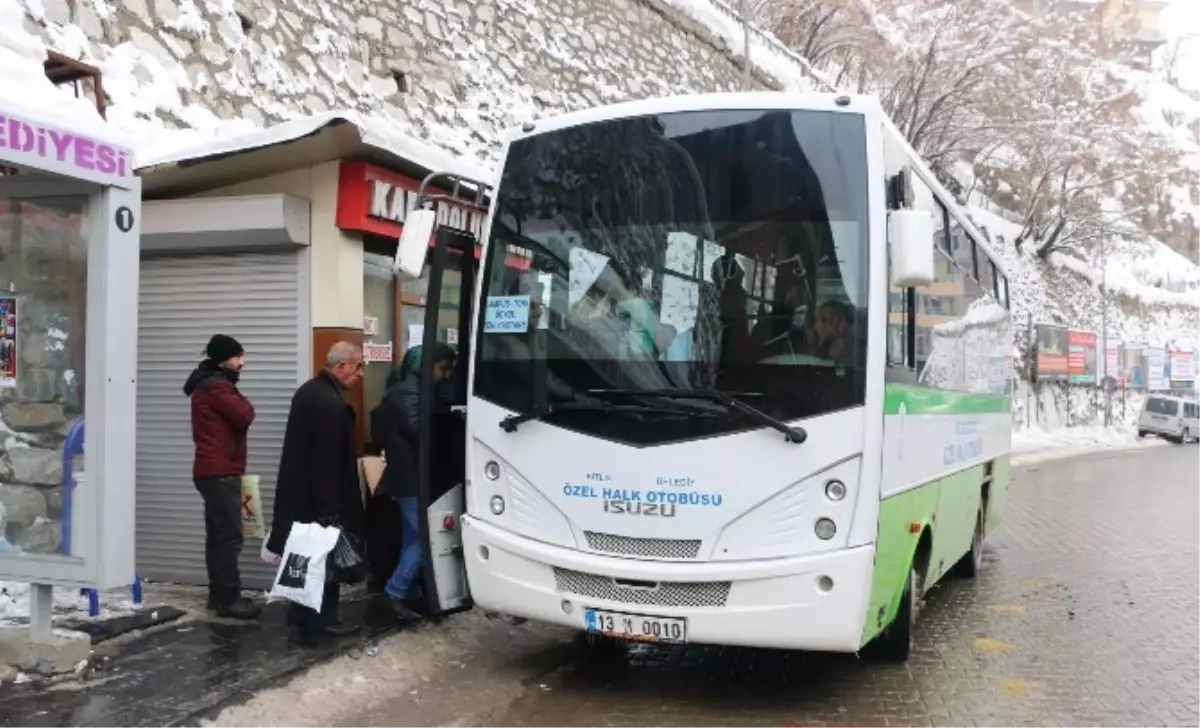 Bitlis\'te Şehir İçi Otobüs Seferlerinde Düzenleme