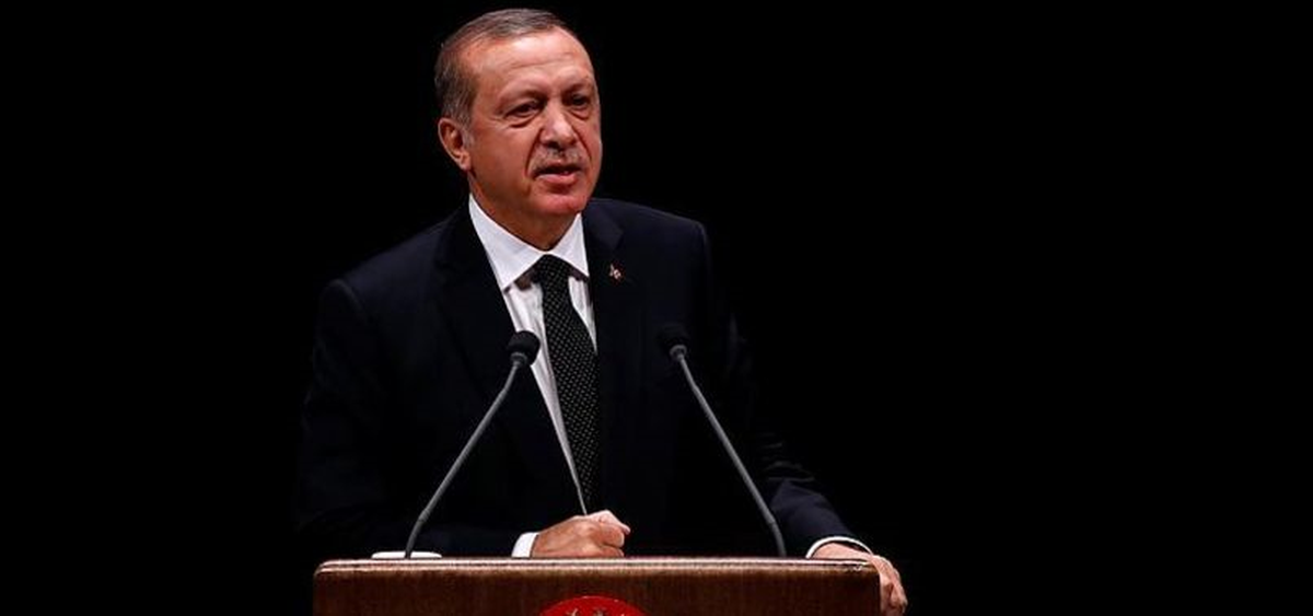 Cumhurbaşkanı Erdoğan Maç Öncesi Tribünde Konuştu