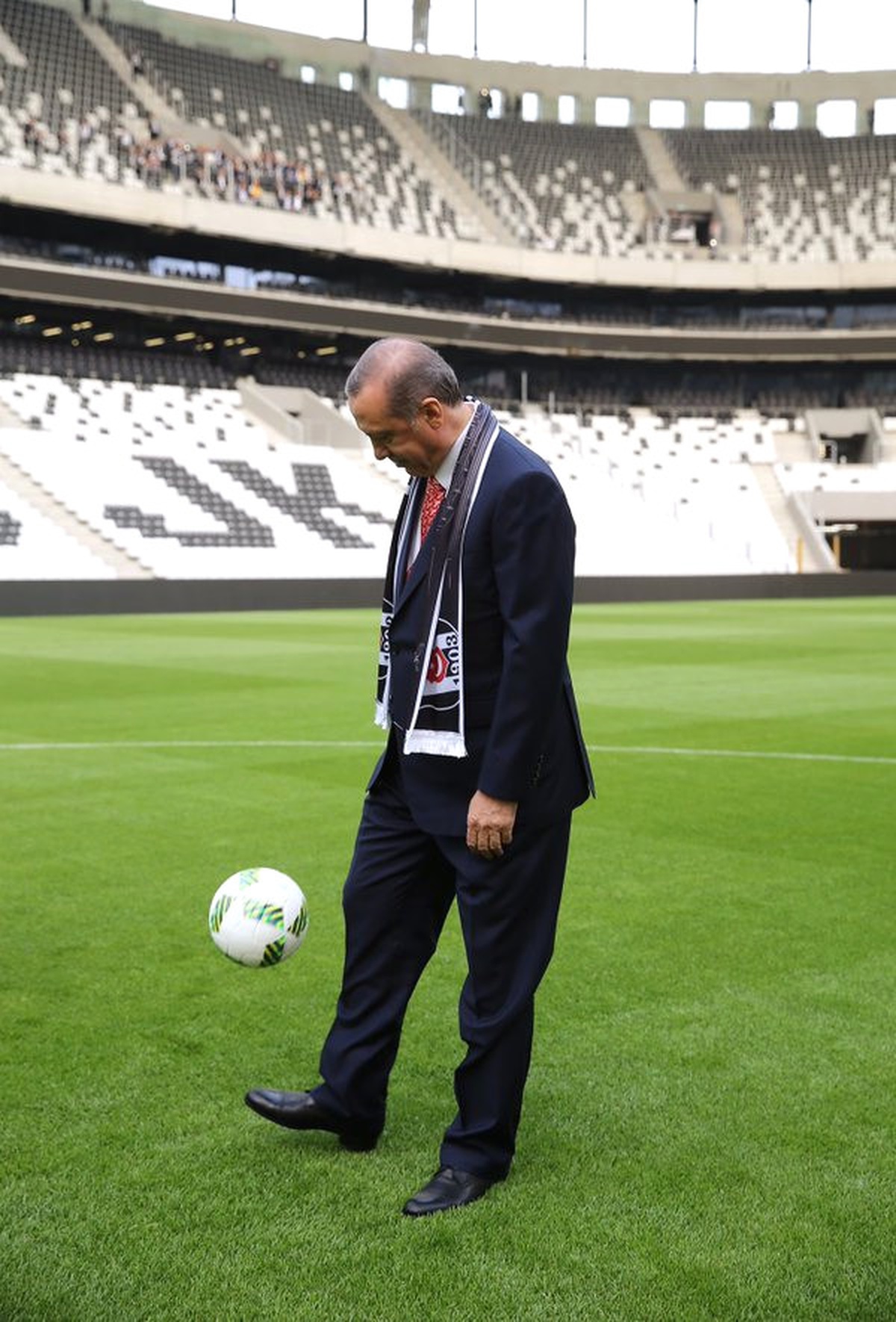 Cumhurbaşkanı Erdoğan Vodafone Arena\'ya Geldi