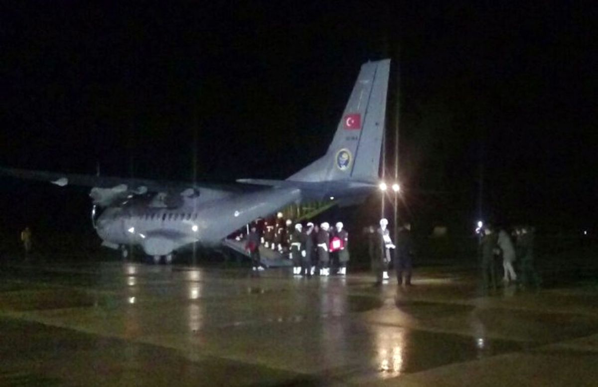 El Bab\'da Şehit Olan Askerlerin Cenazeleri Tekirdağ\'a Getirildi