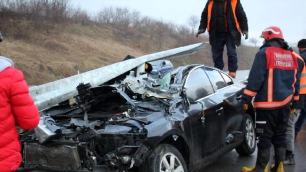 Ferizli\'de Trafik Kazası: 1 Yaralı