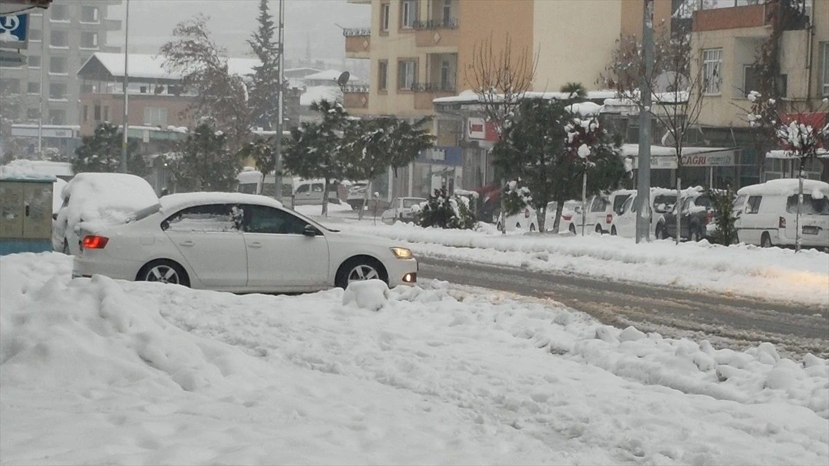 Gaziantep\'te Kar Yağışı