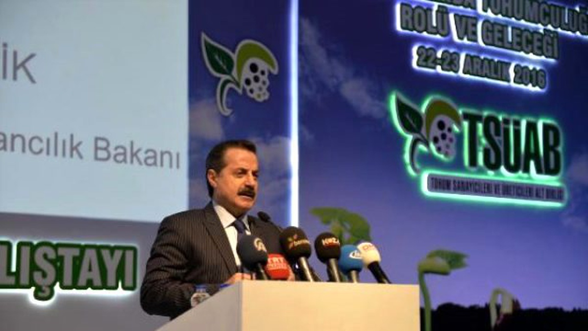 Gıda Tarım ve Hayvancılık Bakanı Çelik Açıklaması