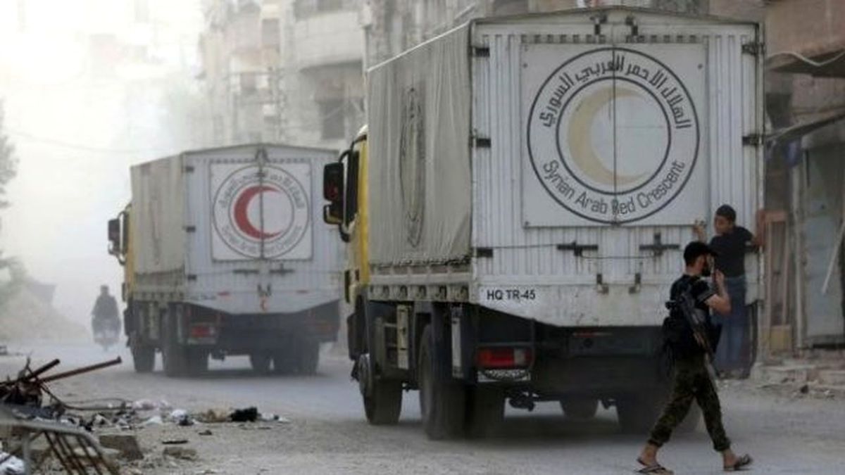 Halep\'te Yardım Konvoyuna Yapılan Saldırı