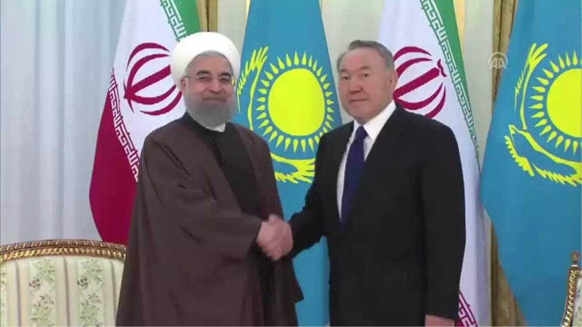 Iran Cumhurbaşkanı Ruhani Astana\'da