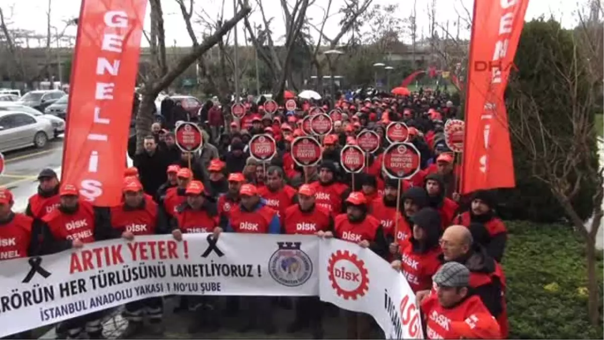 Kadıköy\'de Terör Protestosu