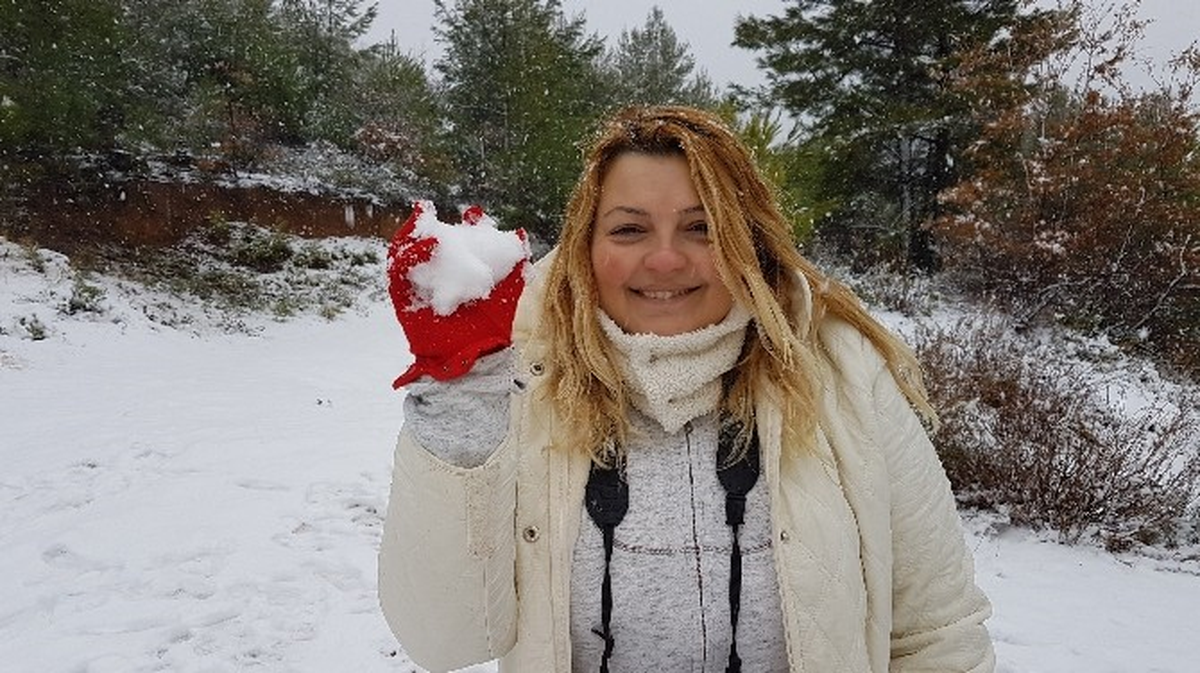 Manavgat\'a 15 Yıl Sonra Kar Yağdı
