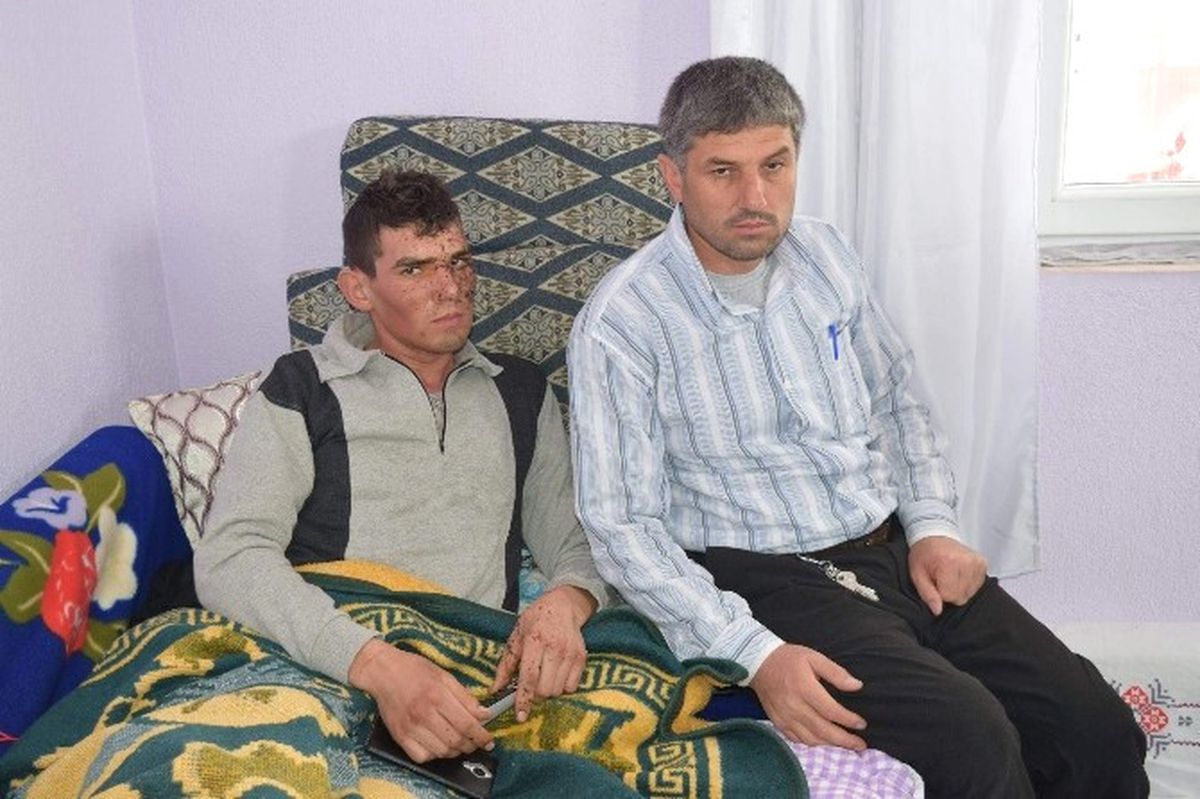 Memleketine Otobüsle Gitmek İsteyen Gazi ve Ailesi Yarı Yolda Ambulansla Sevk Edildi