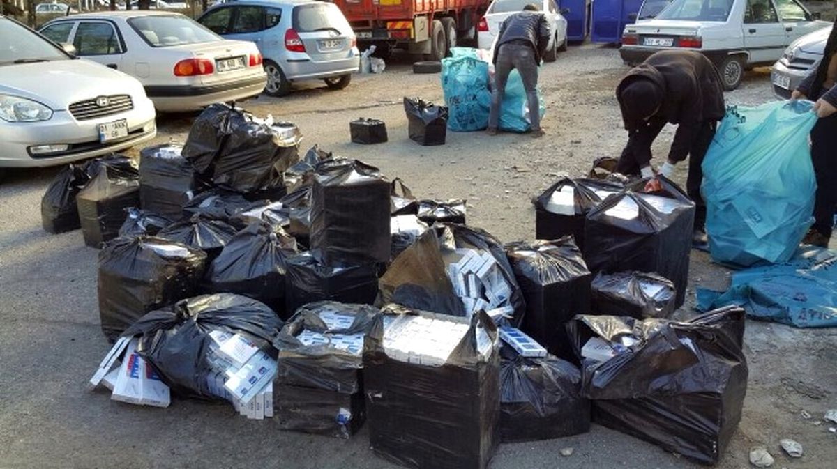 Şanlıurfa\'da 42 Bin Paket Kaçak Sigara Ele Geçirildi