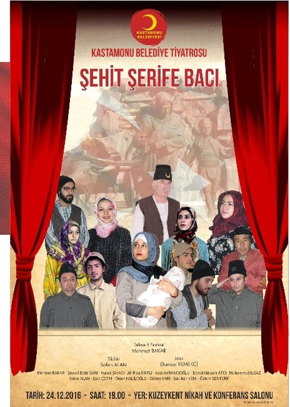 Şehit Şerife Bacı\'nın Hayatı Sahnelenecek