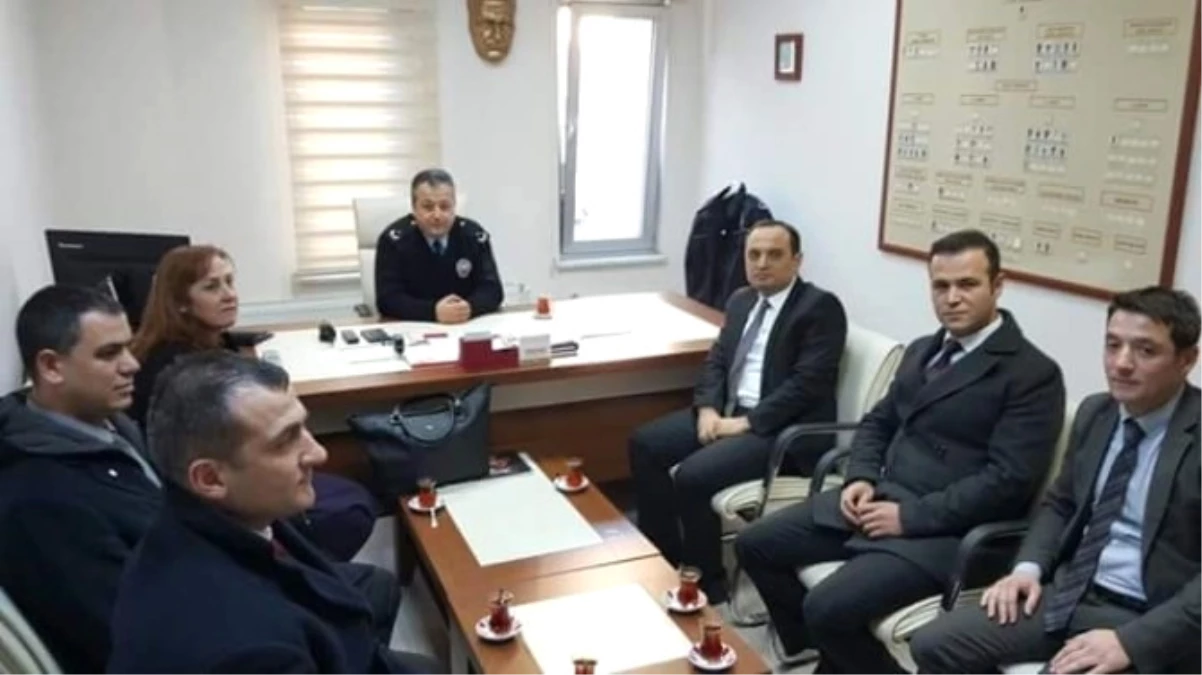 Sgk Müdürü Ercan\'dan Asker ve Polise Ziyaret