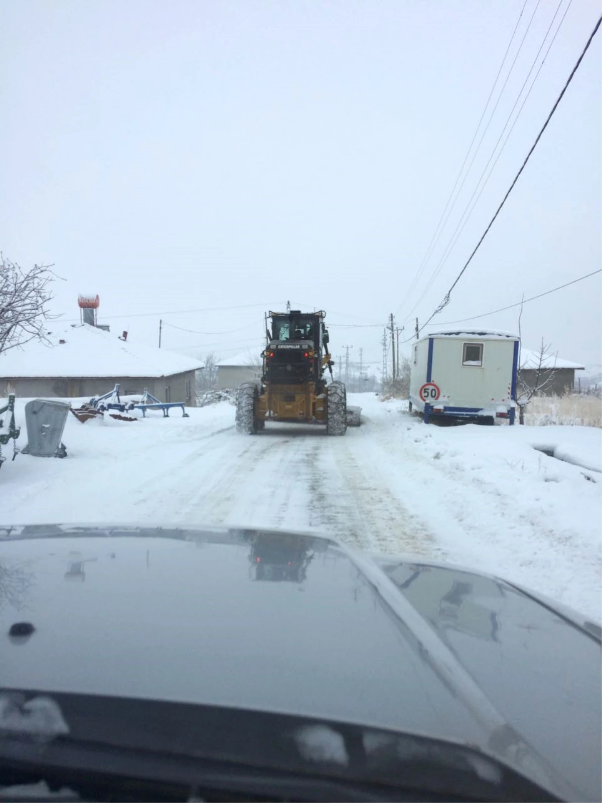Son kar yağışında 70 kırsal mahallenin yolu kapandı
