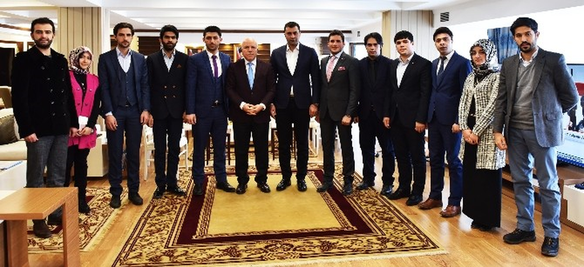 AK Parti Erzurum Gençlik Kolları\'ndan Başkan Sekmen\'e Ziyaret