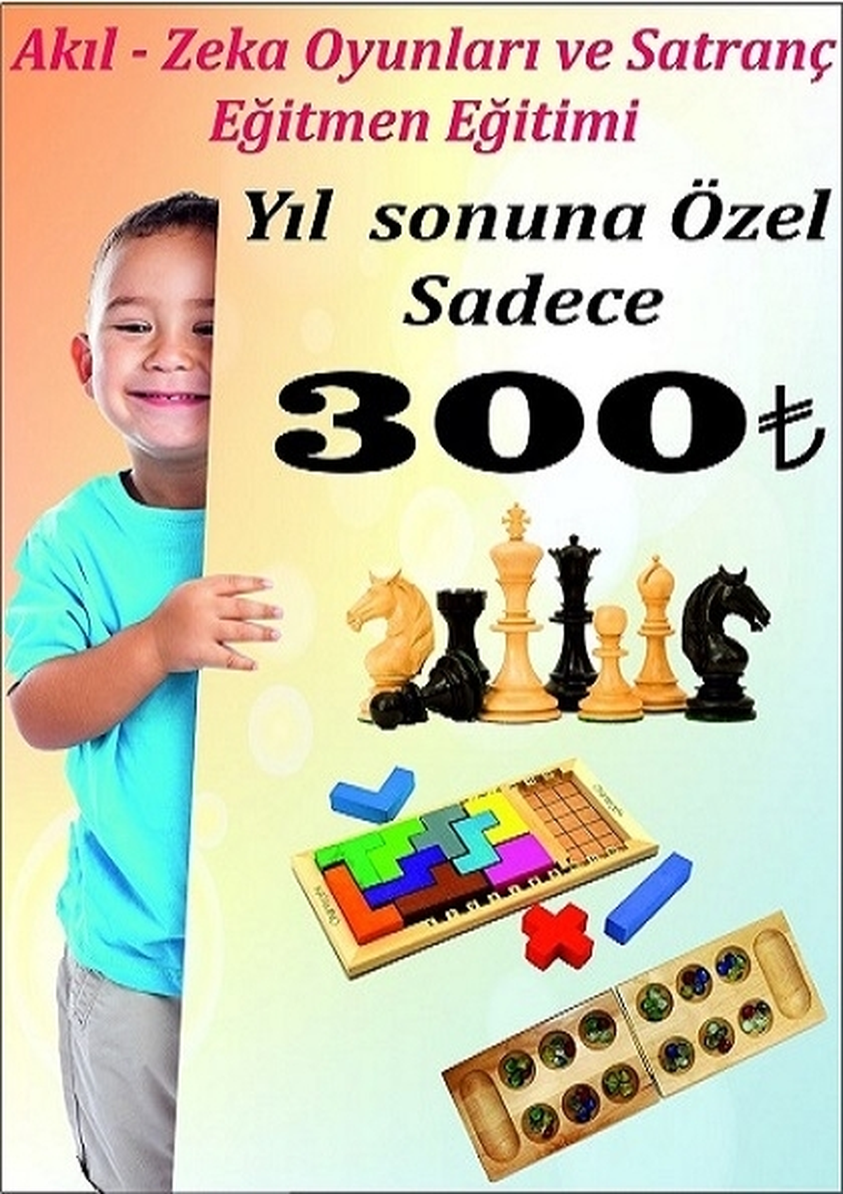 Akıl ve Zeka Oyunları ile Satranç Eğitmenliği Eğitimi
