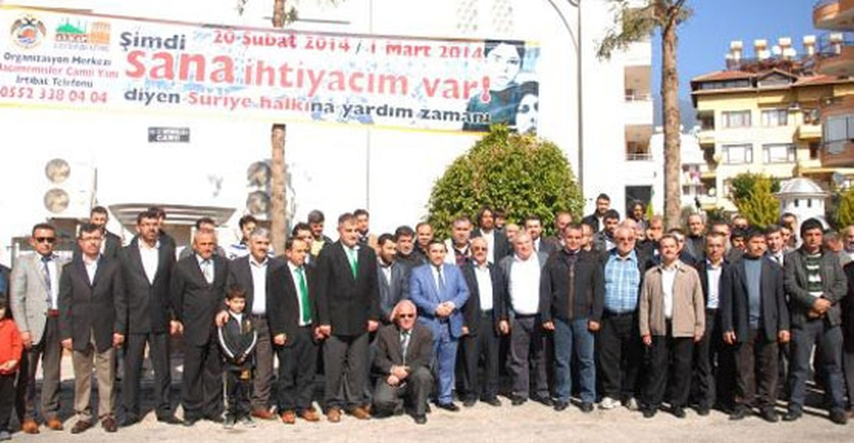 Alanya\'dan Suriye\'ye Yardım Kampanyası