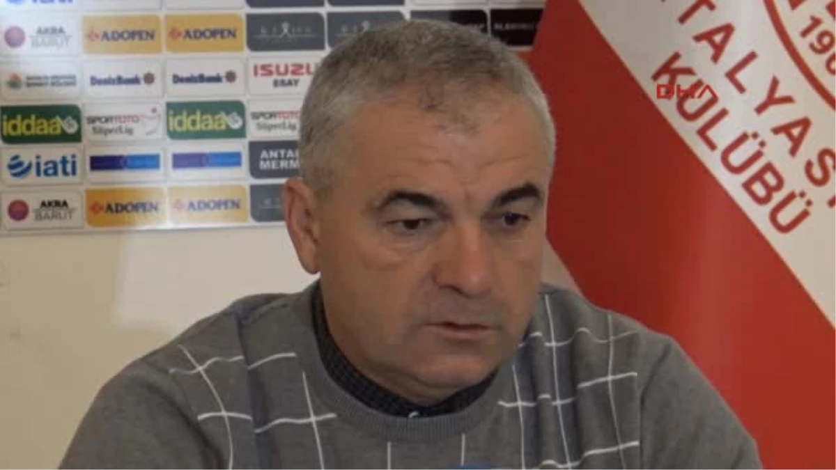 Antalyaspor Teknik Direktörü Çalımbay Kasımpaşa Maçı Benim Için Duygusal Olacak