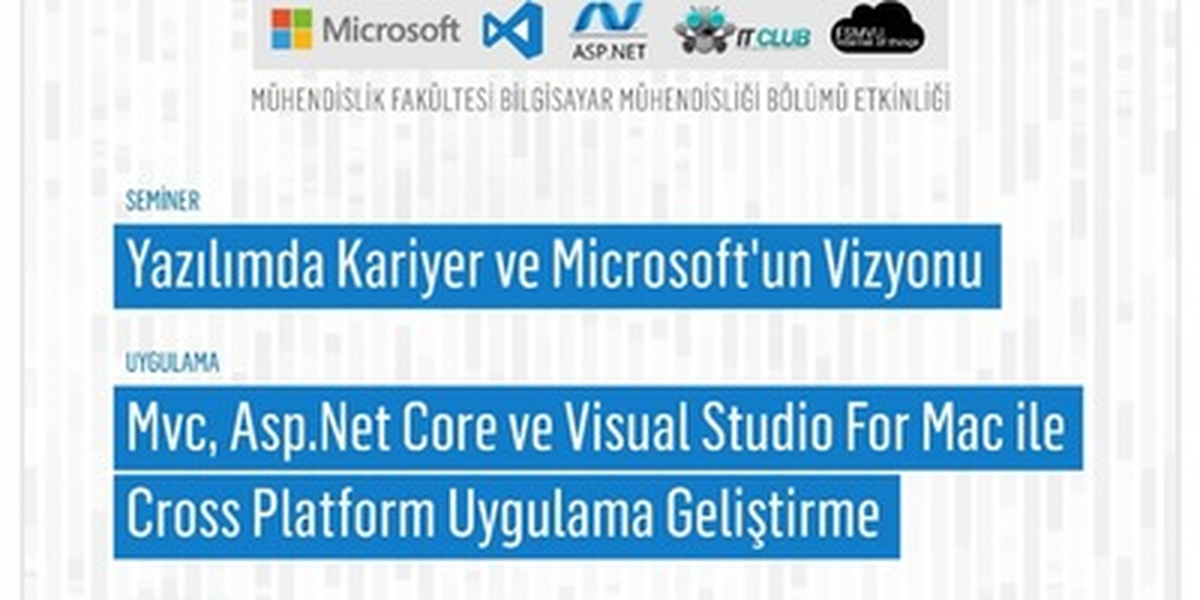 Asp.net Core, Visual Studio For Mac ile Uygulama Geliştirme