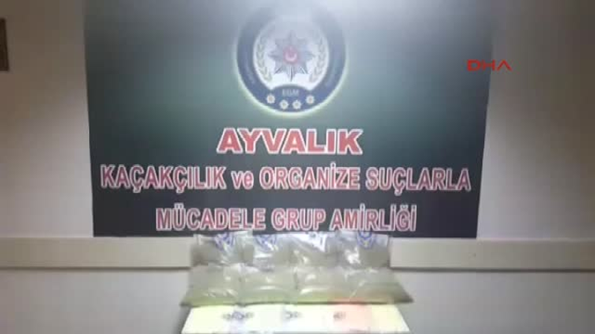 Ayvalık\'ta Uyuşturucu Operasyonu: 5 Gözaltı