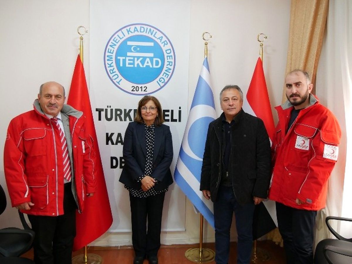 Başkan Akgün\'den Türkmeneli Kadınlarına Yardım Eli