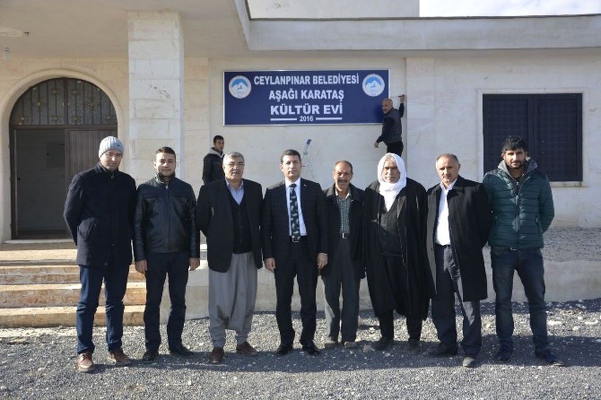 Ceylanpınar\'da Kültür Evi Çalışmaları