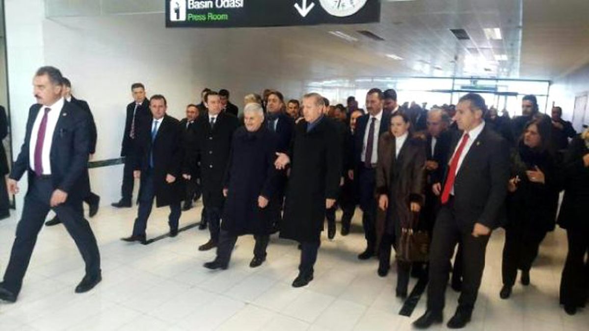 Cumhurbaşkanı Erdoğan ve Başbakan Yıldırım, İzmir\'de