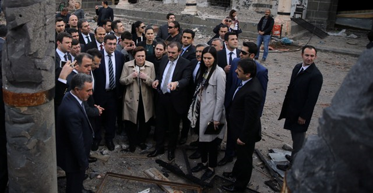 Dha Yurt - AK Parti Genel Başkan Yardımcısı Karaaslan Sur\'da İnceleme Yaptı